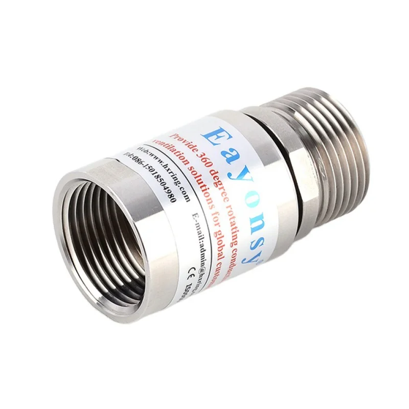 

Single swivel stainless steel 360 degree rotary transfer gas 1" threaded port standard Large inventory