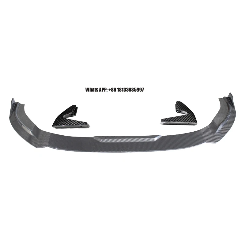 

Сплиттер переднего бампера из сухого карбона в стиле 2020-2023 для Audi A4/S4 B9.5 2020-2023