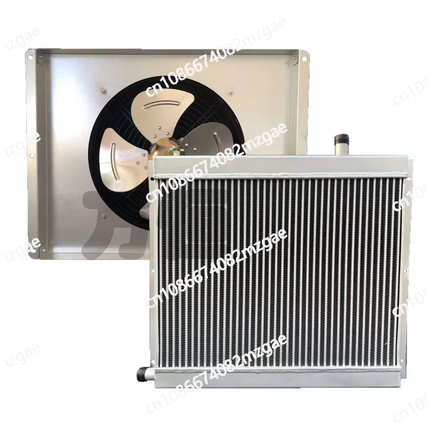Breeding Boiler Radiator, Pure Aluminum Fin Round Tube Heat Sink Water Tank Pig Chicken House Harmonica Water Heating Fan
