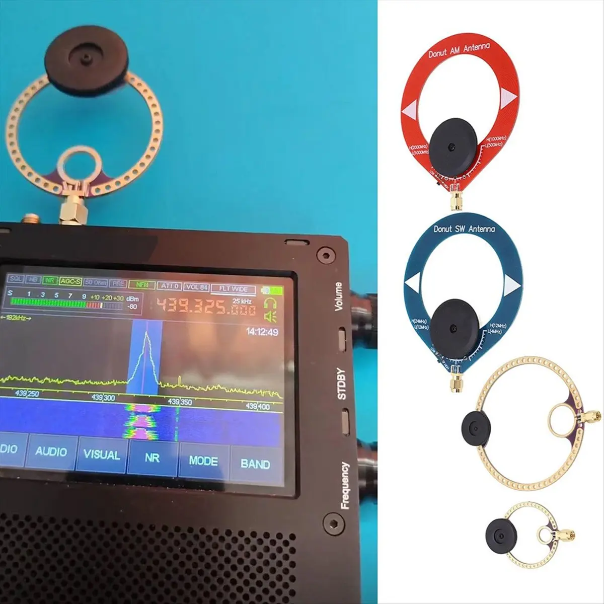 Hot Sale Mini Transceiver Loop Antenna Enhanced PCB Design for Optimal AM MW/SW/UV/UHF/VHF/FM Radio Reception
