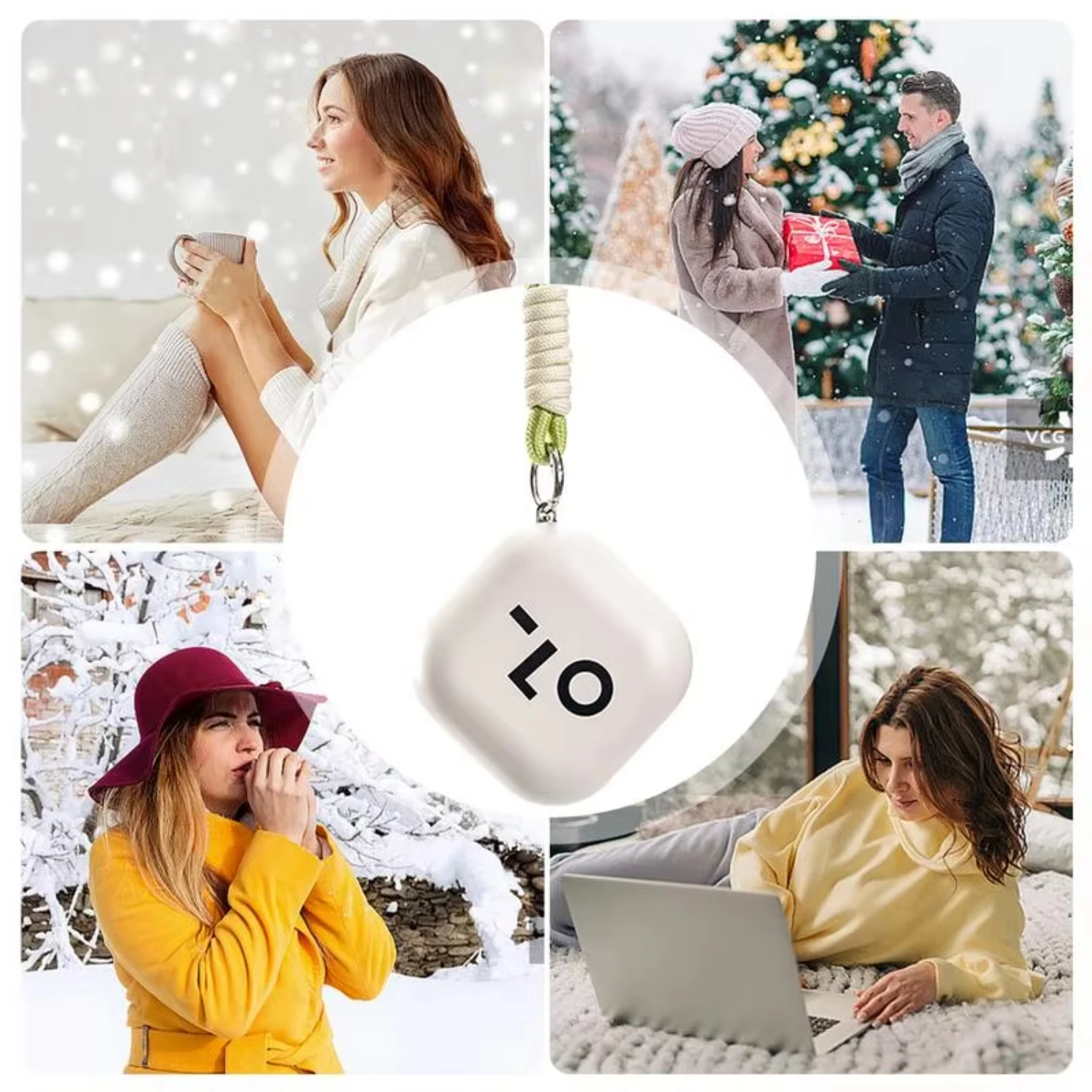 Portable Hand Warmer Hand Warmers Rechargeable  Portable Pocket Reusable Heater, USB Hand Warmer  Camping Hunting