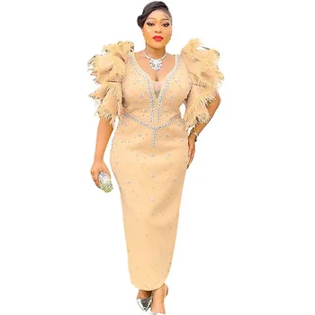 שמלות אפריקאיות לנשים veemme dashiki abaya maxi להתלבש אפריקה בגדים dashiki ankara שמלות ערב 2025 קיץ חדש