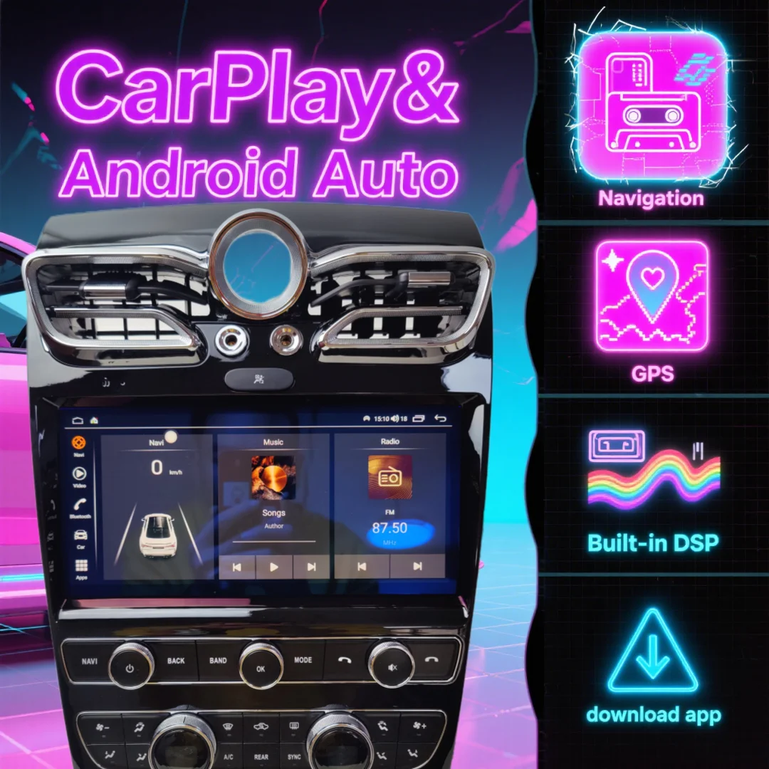 Car Radio Screen For Bentley Flying Spur/Continental GT 2005-2019 Carplay Android 14 GPS Navi Recorder Multimedia Unit Headunit