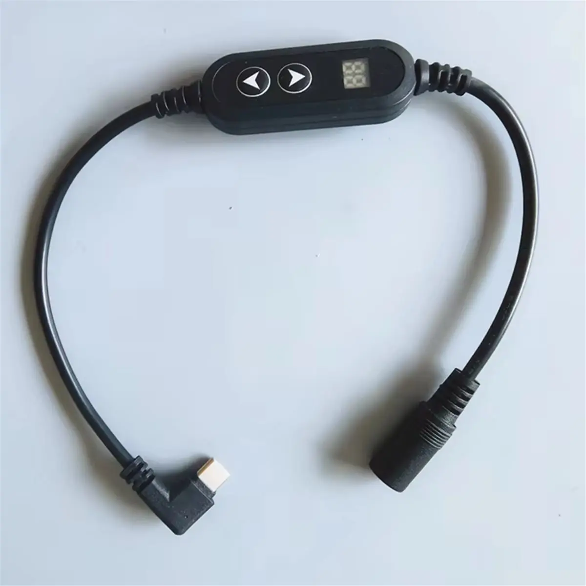USB C to DC 5.5x2.1mm Connector Female Boost Cable 5V/9V/12V/15V/20V Adapter Line for Wifi Router BOX Heated Clothing