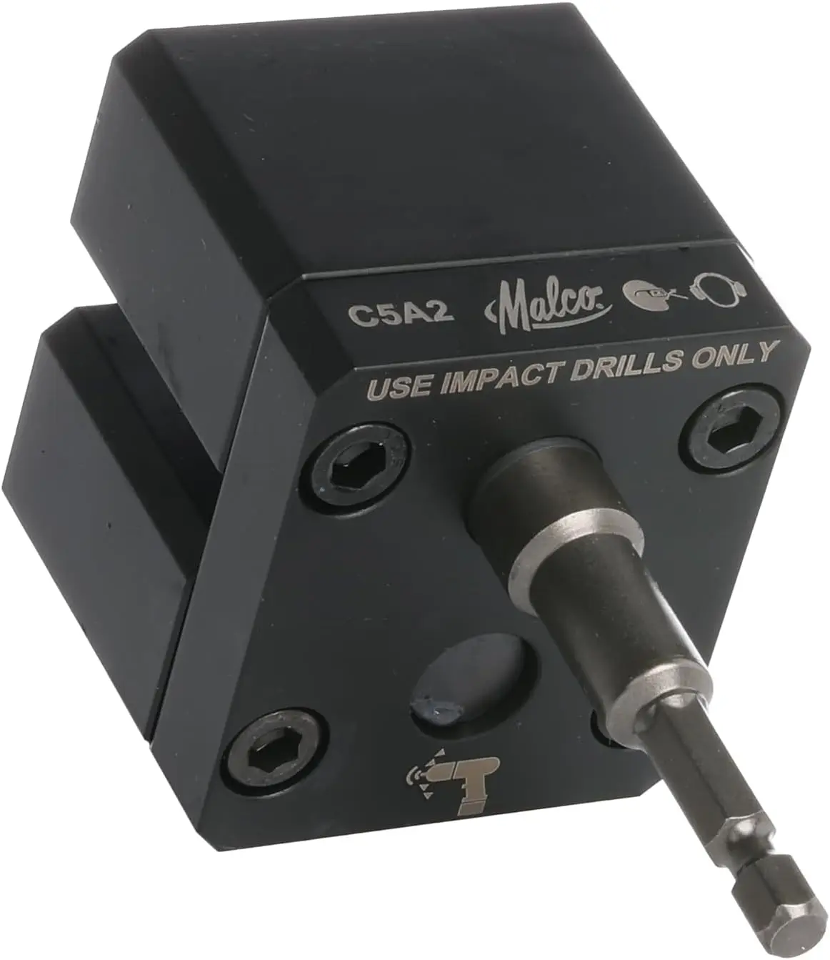 

Power Assisted Round Metal Duct Crimping Tool, 24ga Capacity, HVAC Tool with 1/4in Hex Chuck