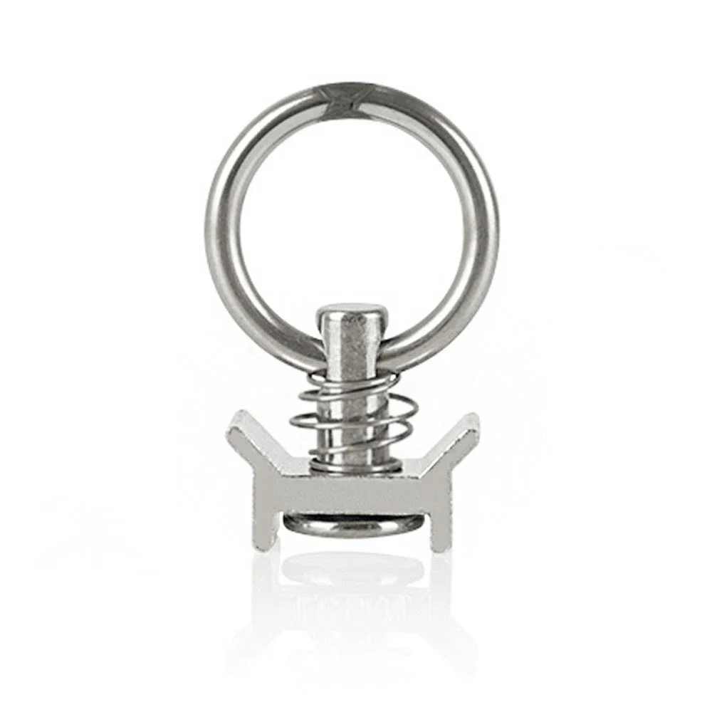 Aircraft L Track Tie Down Eye Bolt 1 6 10 Pcs For Truck Van Trailer Cargo Fixing Ring Anchor Stud Motorhome Caravan Lashing