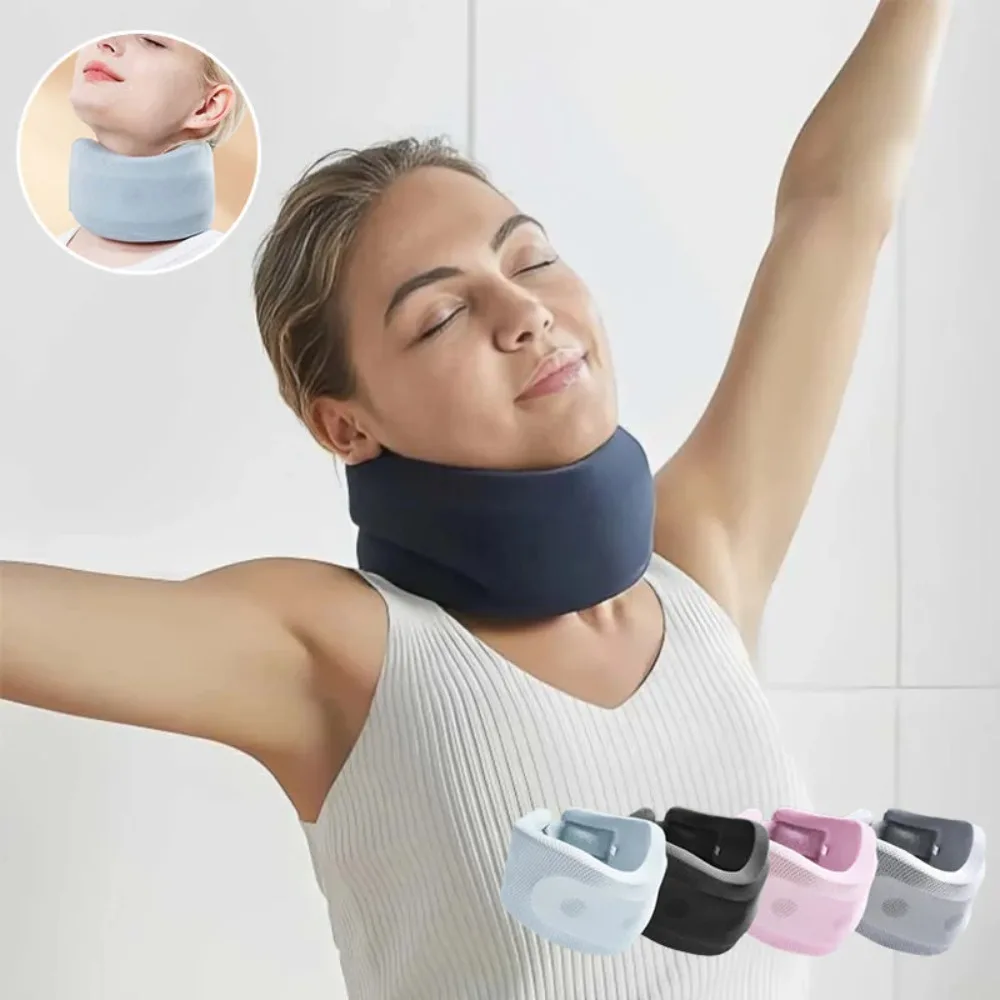 Adjustable Neck Gaiter Fashion Comfortable Nylon Neck Brace Breathable Neck Support