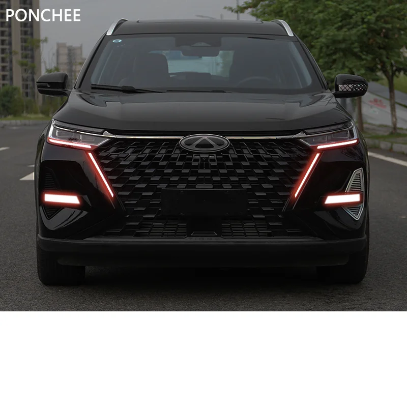 

Для CHERY TIGGO 8 Pro Max 2023-2025 дневные ходовые огни, меняющая цвет пленка, пленка для противотуманных фар, декоративные наклейки, автозапчасти
