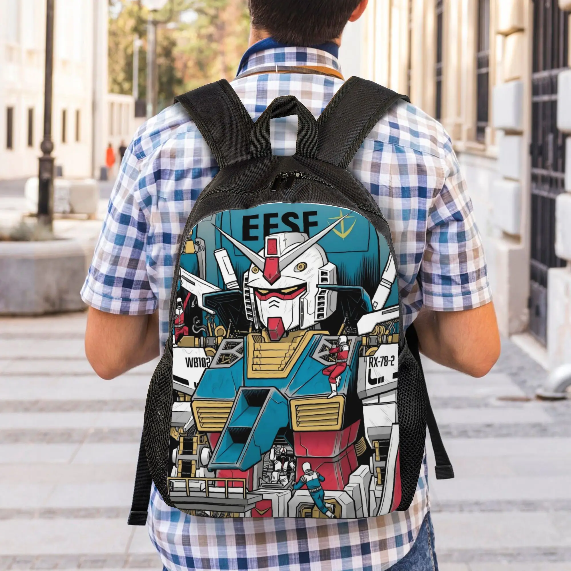 

BANDAI College Bag Back to school season Gundam 13 Vintage Backpack