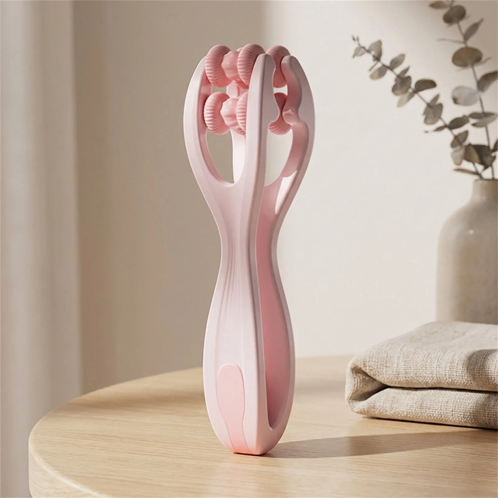 Portable Finger Joint Massager with Dual Roller Design Ergonomic Hand Pain Relief for Office Home Travel Use view 6