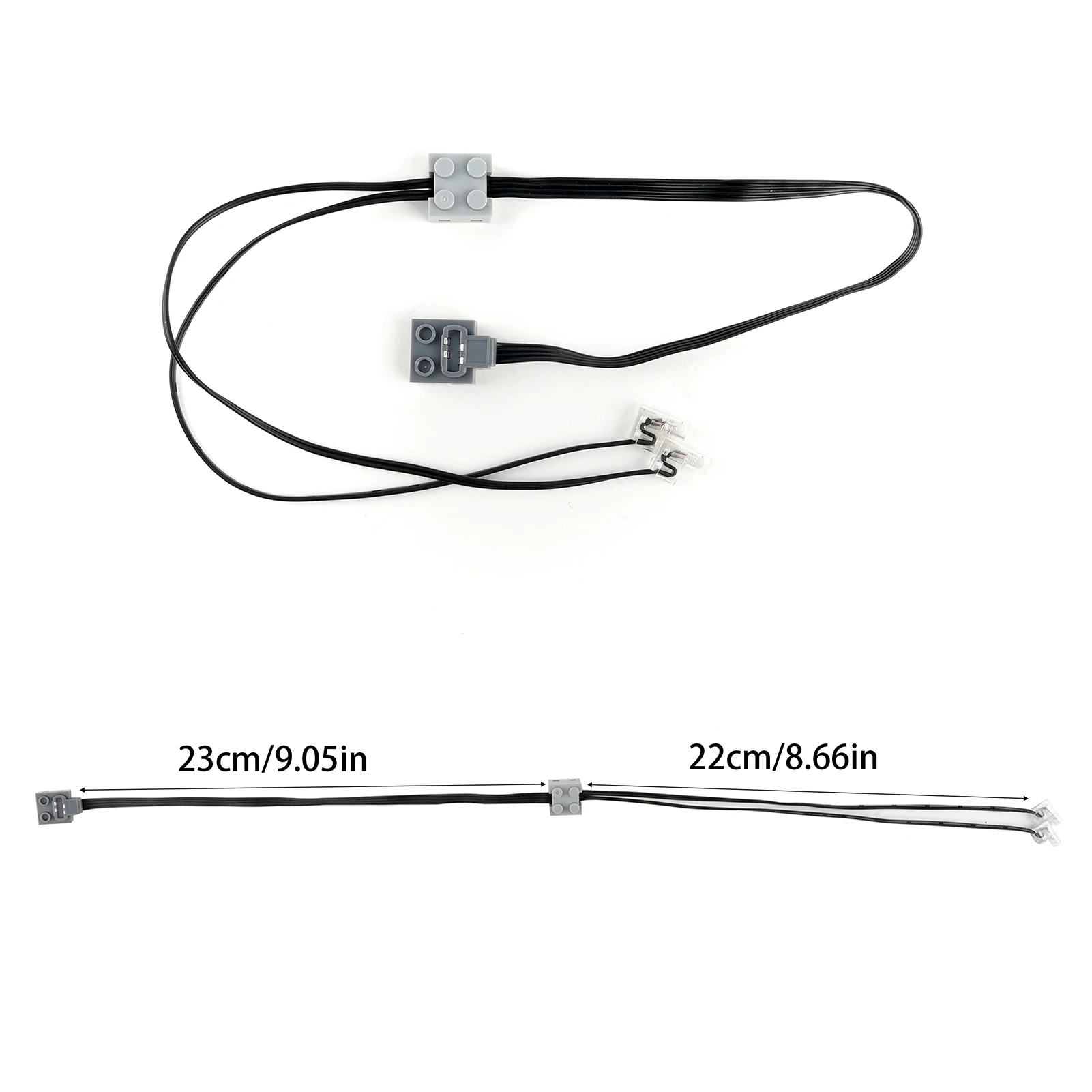 

MOC Extension Wire 25cm/50cm for Power Function Servo Motor & IR Receiver with Technical Building Bricks 8871/8886/8293