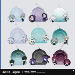 Sunsyea Honkai Star Rail Official Merch miHoYo Original Authentic Theme Series Badge Display Acrylic Storage Cover Acheron Kafka