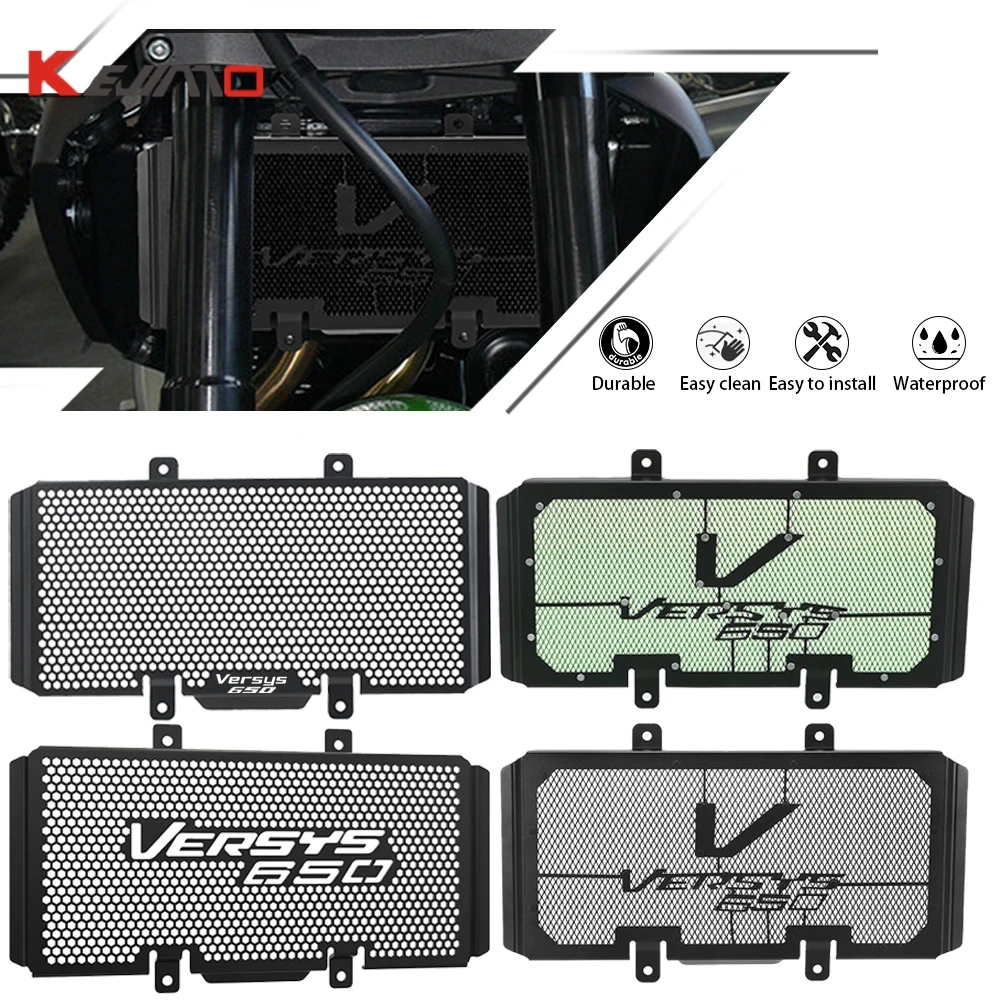 

Versys650 Radiator Grille Guard Cover For Kawasaki Versys 650 2010-2014 2013 2012 2011 Accessories Motorcycles Fuel Tank Protect