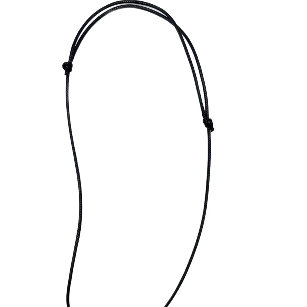 100pcs 1.5mm Black Wax Cord Necklace Cord 56cm Length Adjustable For DIY Craft Jewelry Making Ornament Accessories Wholesale