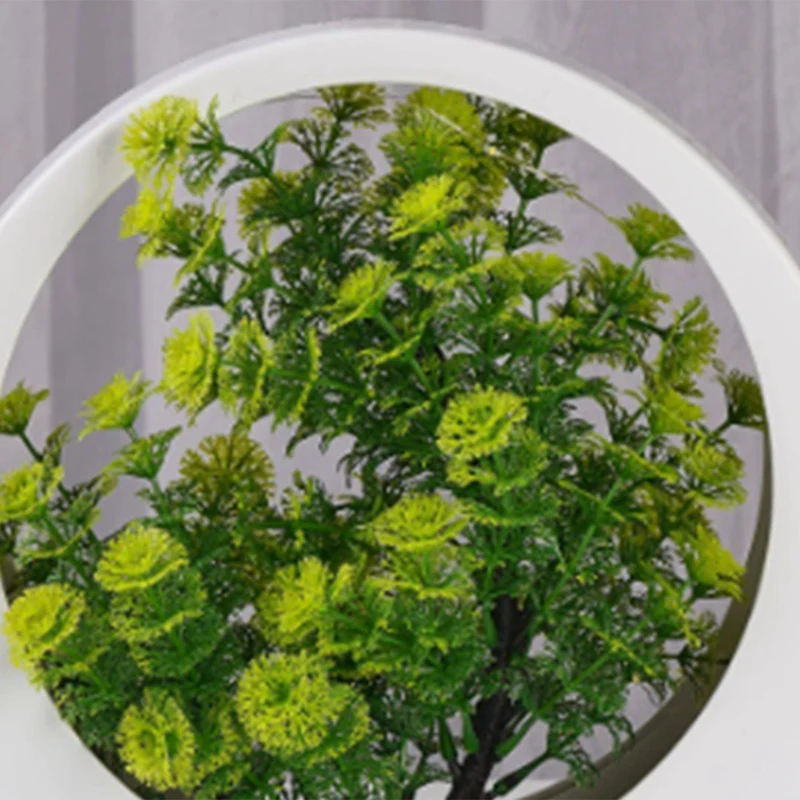 

Artificial Plant Bonsai with LED Light Small Tree Pot Fake Plant HOT SALE