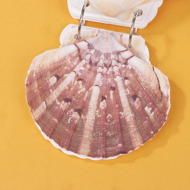Mini Lovely Seashell Loose-Leaf Hand Ledger Handmades Small Seashell Notebook Portable For Women Girls Birthday Gift