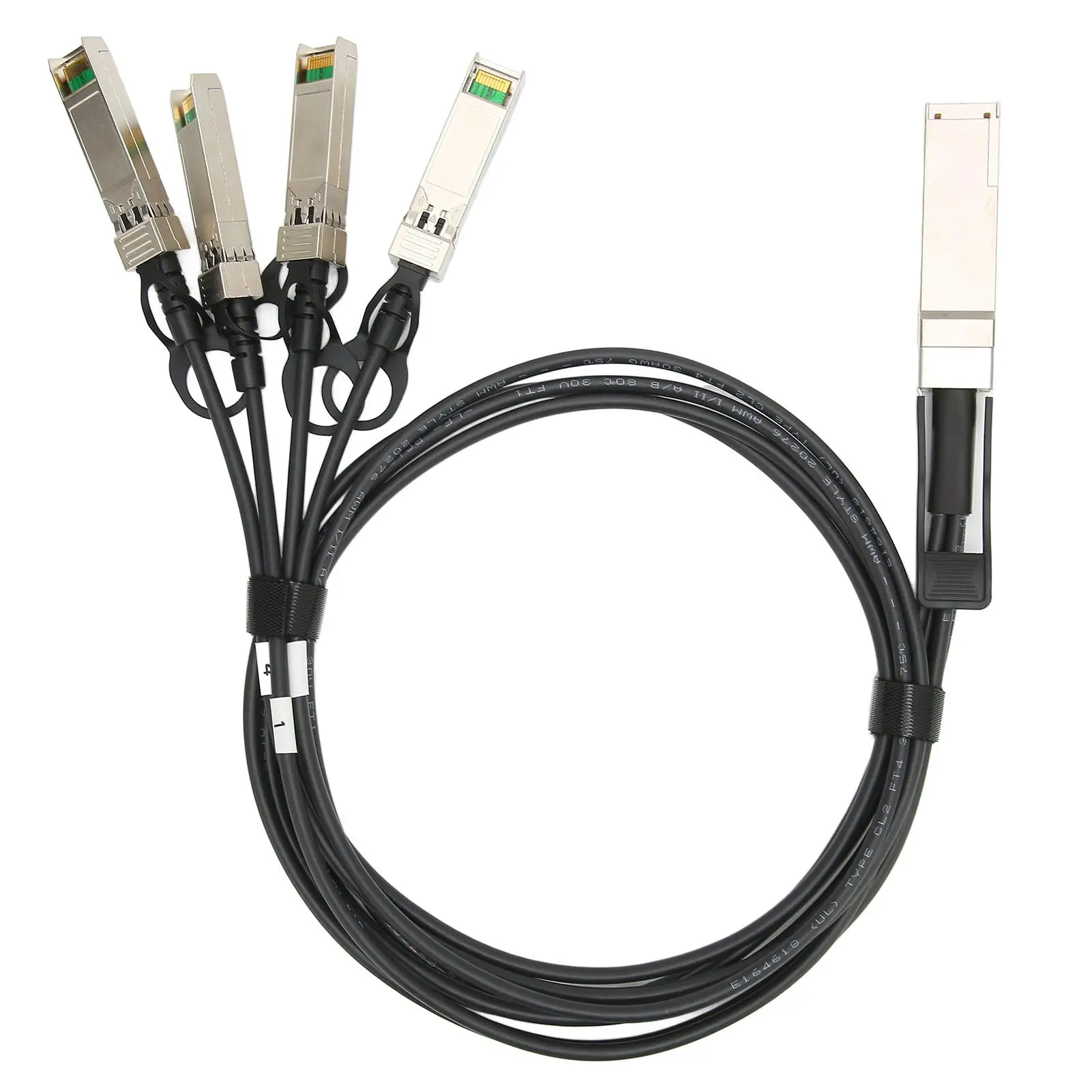 

1M High Speed QSFP to 4 SFP+ 40G Cable with Superior Heat Dissipation Entel Compatible for Extreme Performance