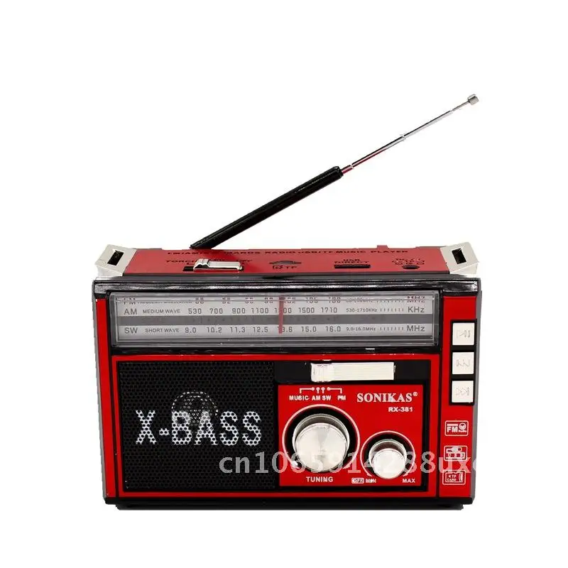 المكونات في بطاقة راديو مشغل MP3 LED الإضاءة المتكلم راديو محمول متعدد الموجات #2