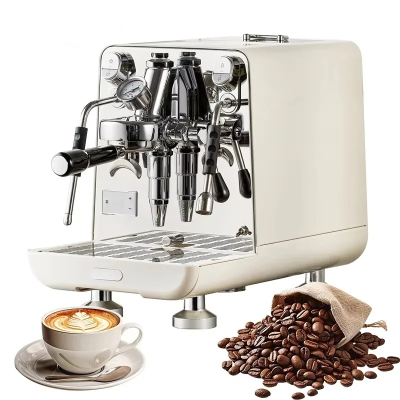 Espresso Coffee Machine, Stainless Steel Body, High Efficiency