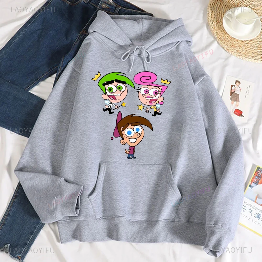 سترة بغطاء للرأس مطبوعة بنمط الإبداع من The Fairly Oddparents للنادي الاجتماعي كاجوال للارتداء اليومي والنزهات غير الرسمية #4