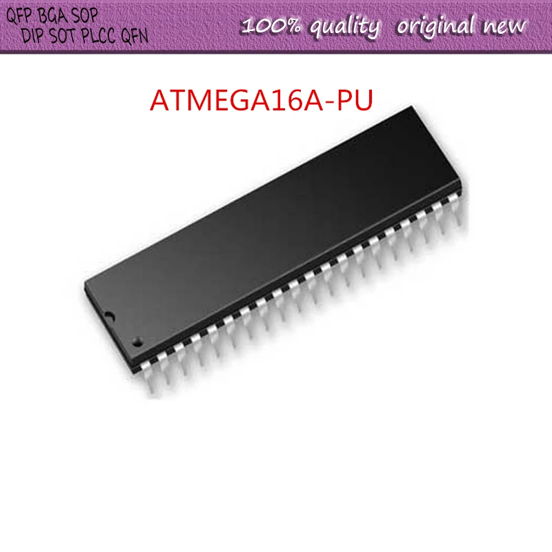 NUOVO 2 PZ/LOTTO ATMEGA16A-PU ATMEGA16 ATMEGA16A DIP-40