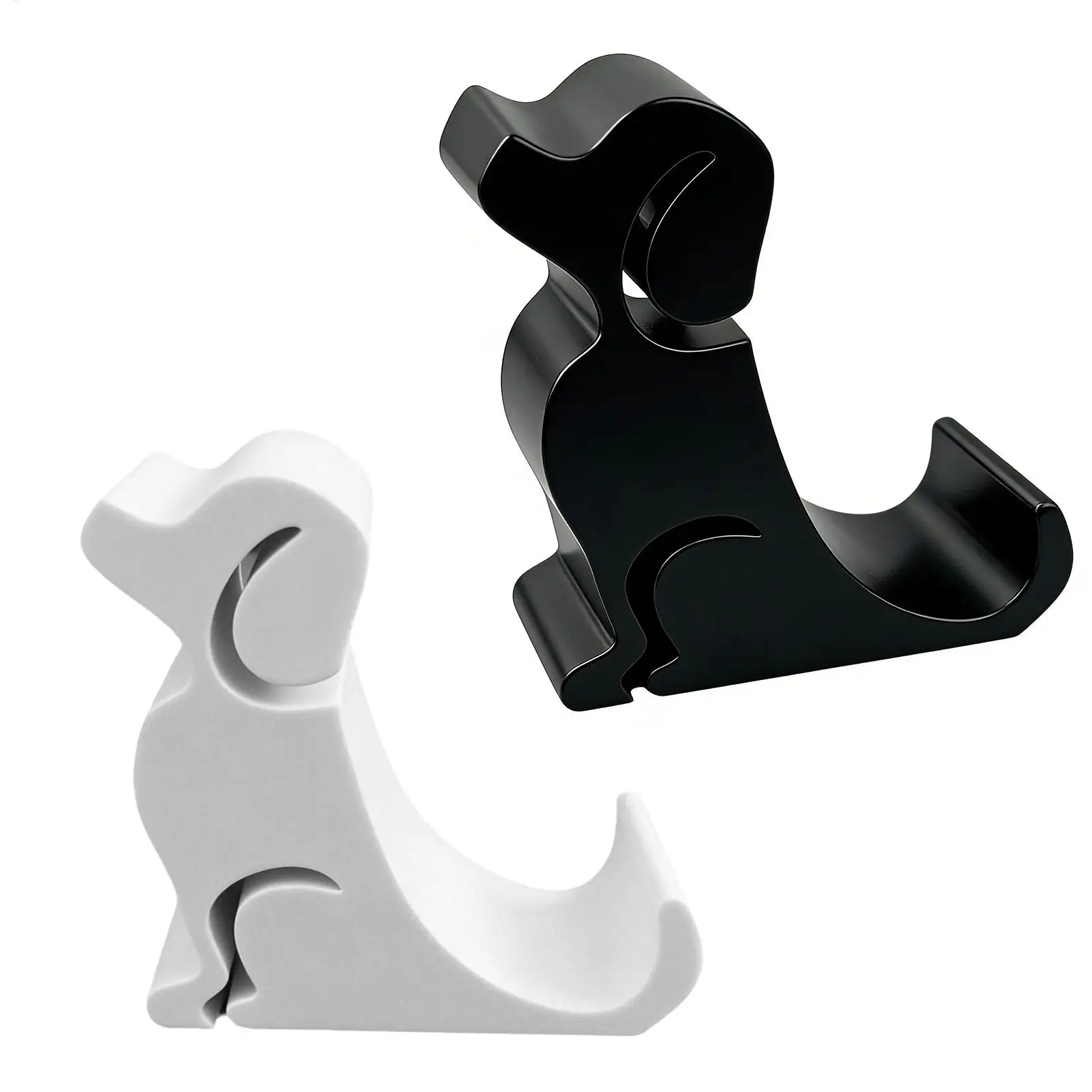 

Милая фигурка собаки-подставки для телефона: нескользящий держатель для мобильного телефона, очаровательный и устойчивый крепеж для рабочего стола, дома и офиса