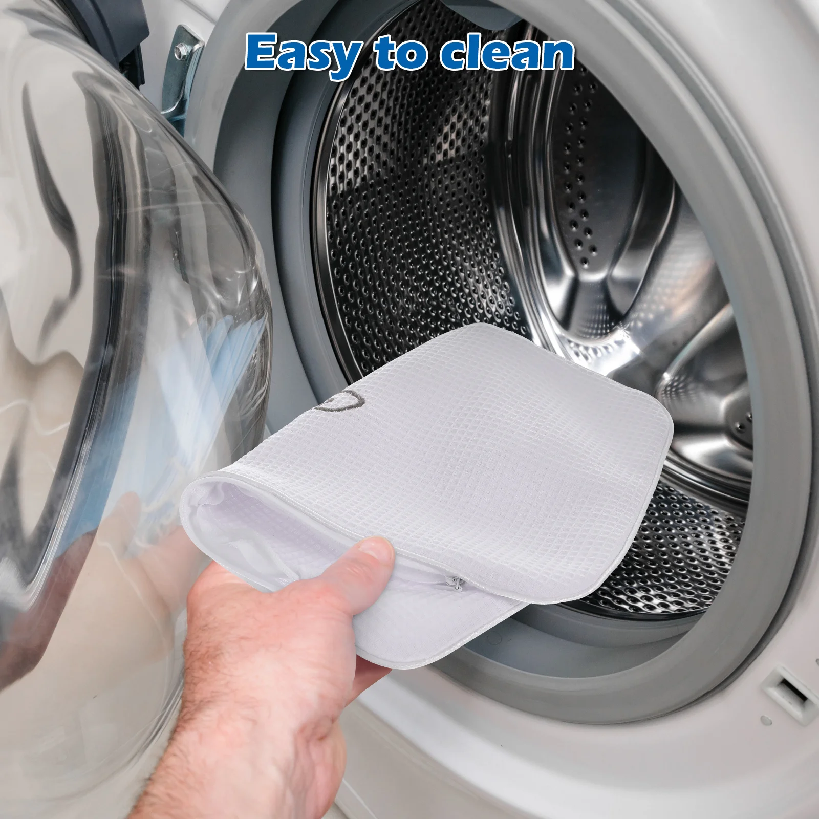 

Bathroom Bath Pillow Built-in PVC Air Bag Anti-Slip Bathtub Cushion Suction Cups for Spa Neck Head Rest Bathroom Bath Pillows