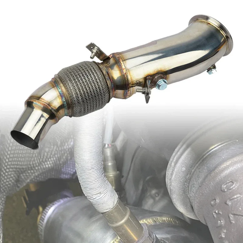 

Car Exhaust Downpipe For N20 Engine F20 F21 F22 F30 F32 F33 F36 128i 220i 228i 320i 328i 428i Exhaust System Pipes Manifolds