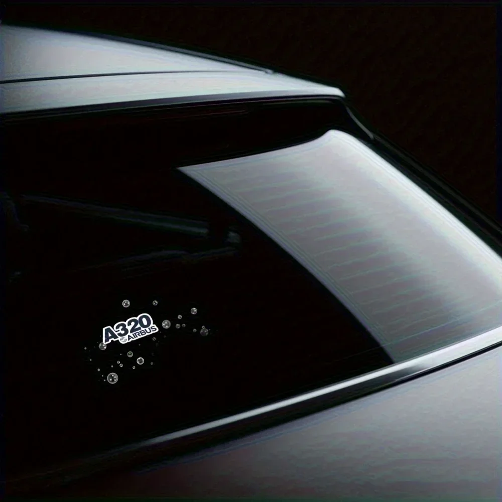 Airbus A320 Plane Car Sticker, Aviation - Themed Decal for Cars, Unique Decor to Show Your Love for Aviation on Your Vehicle
