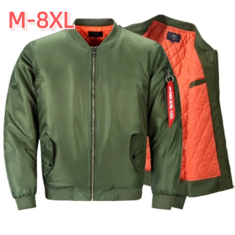 

Green New Slim Fit Male Coats New pilot Air men bomber jacket Mens Military Bomber Jackets Men Casual Solid Zipper Pilot Jacket