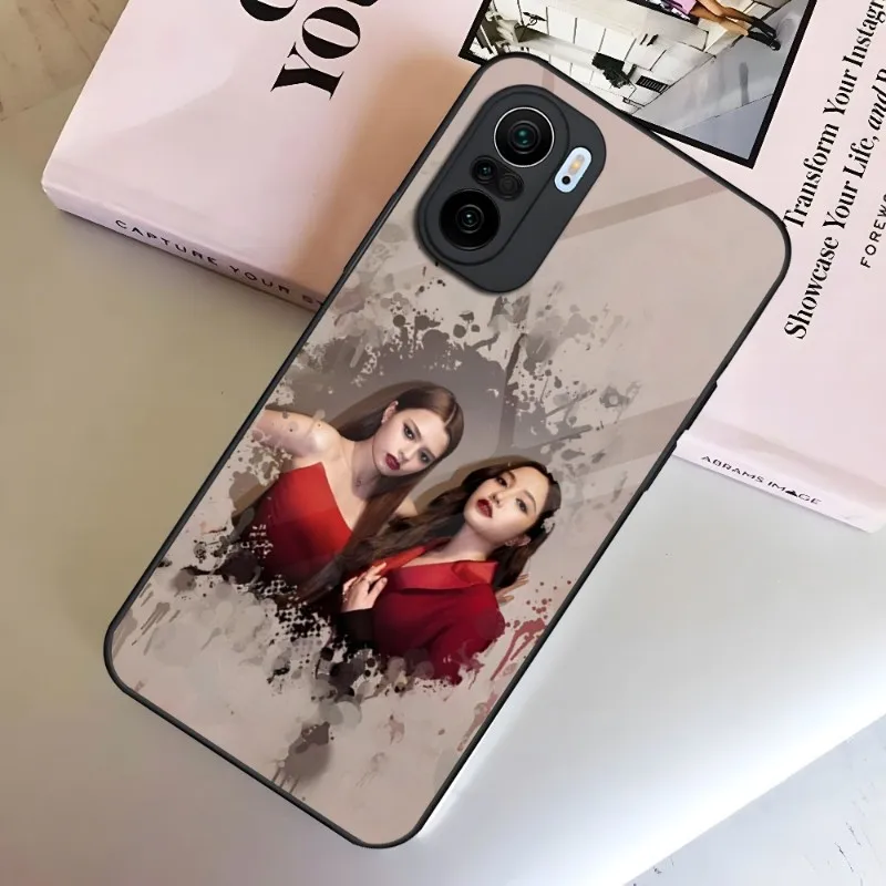 Pink Theory Freen Becky Phone Case For Xiaomi 13 12 X Redmi Note 10 11 S Lite T Pro POCO X3 M4 Toughened Glass