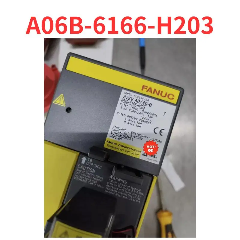 

Second-hand A06B-6166-H203 Drive test OK Fast Shipping