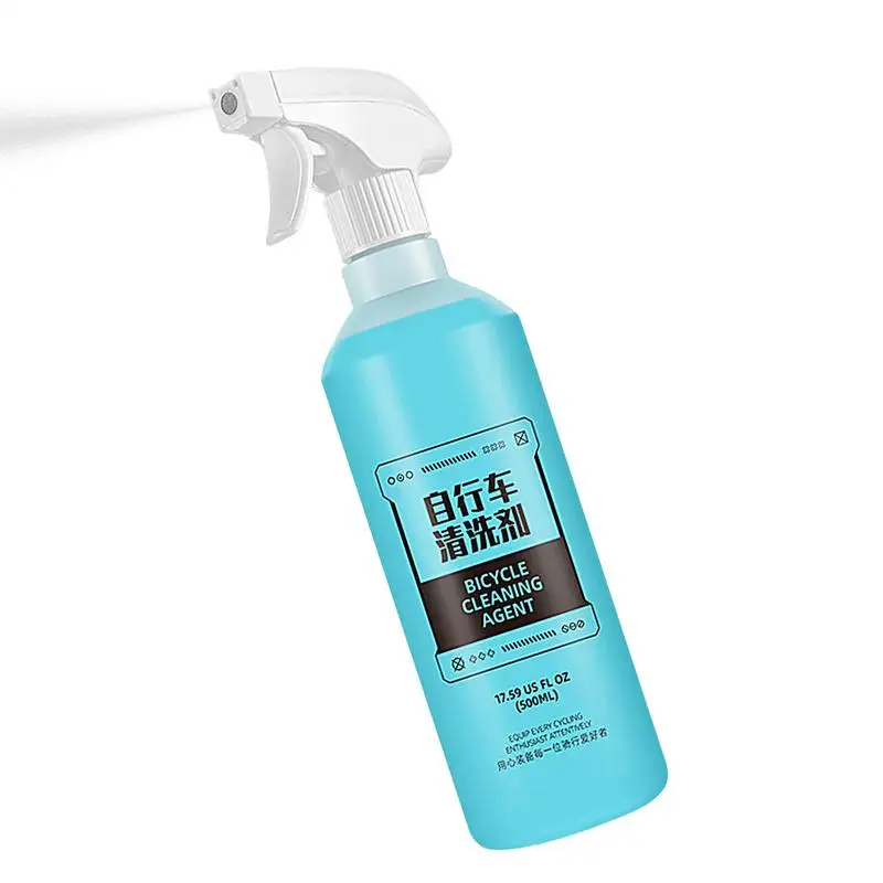 Cycling Chain Cleaner Professional Cycling Cleaning Spray Powerful Bikes Cleaning Agent Suitable For All Types Of Cyclings