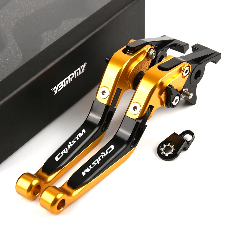 Per SYM CRUISYM 300 CRUISYM300 accessori per Scooter leve frizione freno in lega di alluminio CNC maniglia con funzione di parcheggio