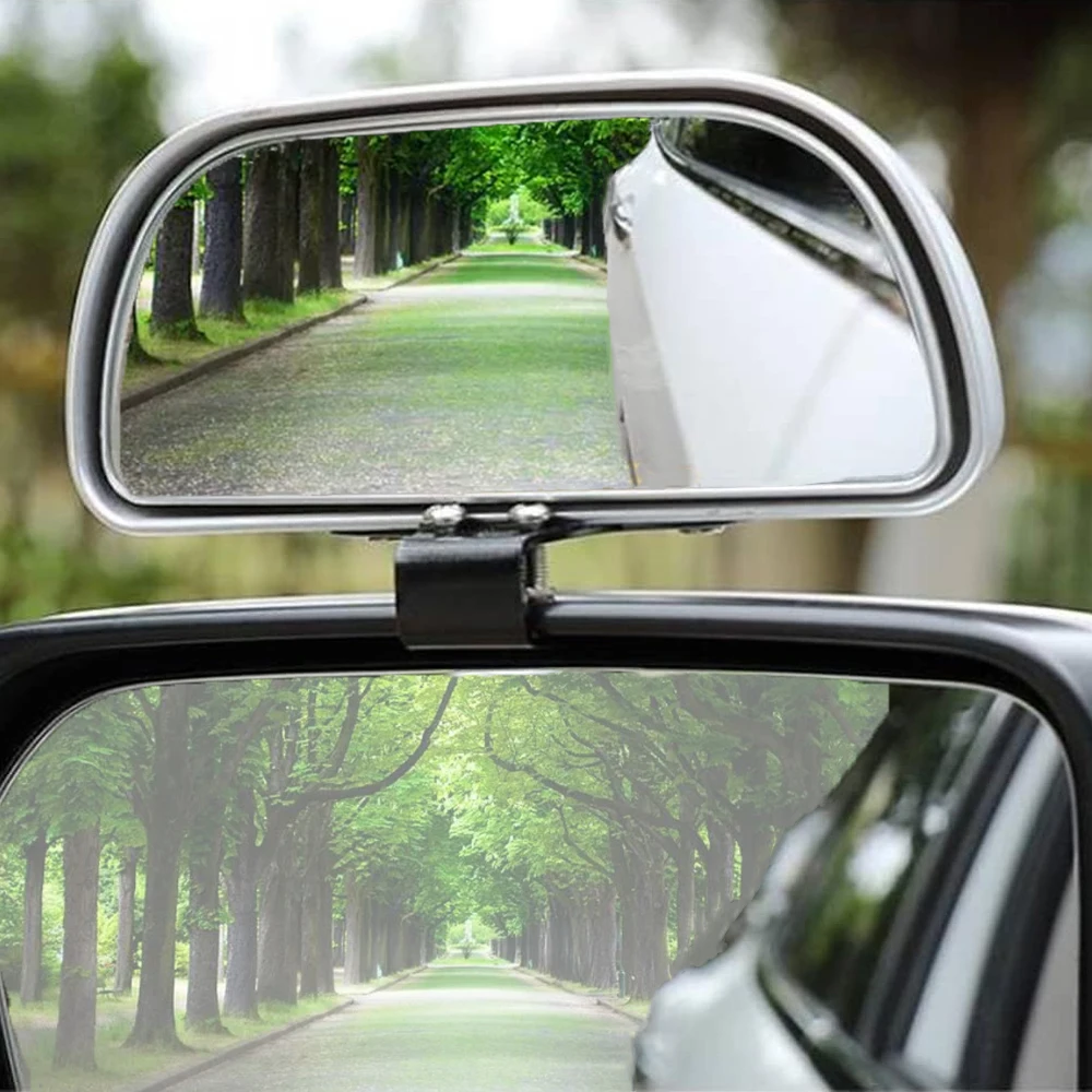 Universal Wide Angle Side Rear Mirror Blind Spot Mirrors for Car Reverse Parking Auxiliary Rear View Mirror