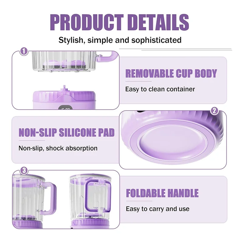 A52Q-Mini غسالة محمولة 2.5 لتر ترقية سعة كبيرة، غسالة الملابس الداخلية تنظف عميق الملابس الصغيرة #2