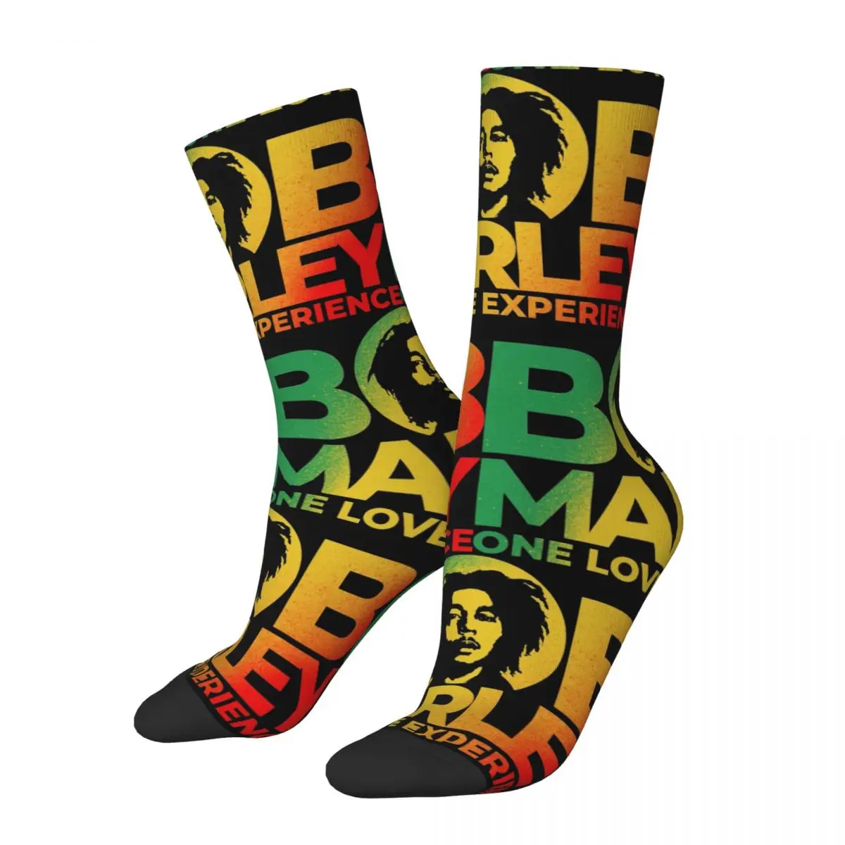 Rapper Bob Marley Men Women Socks Leisure Beautiful Suitable for all seasons Dressing Gifts