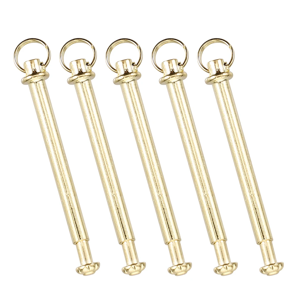 

5 Sets Fan Nail Accessories Hand Fasteners Handheld Shaft Nut Replacement Iron Axle Rivet
