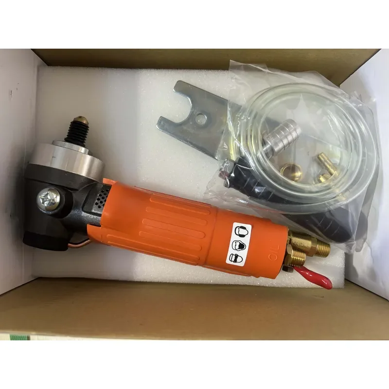 4 Inch Pneumatic Air Polisher Grinder Wet Sander for Concrete Stone Surface Finishing Tool Heavy Duty Aerodynamic Polishing