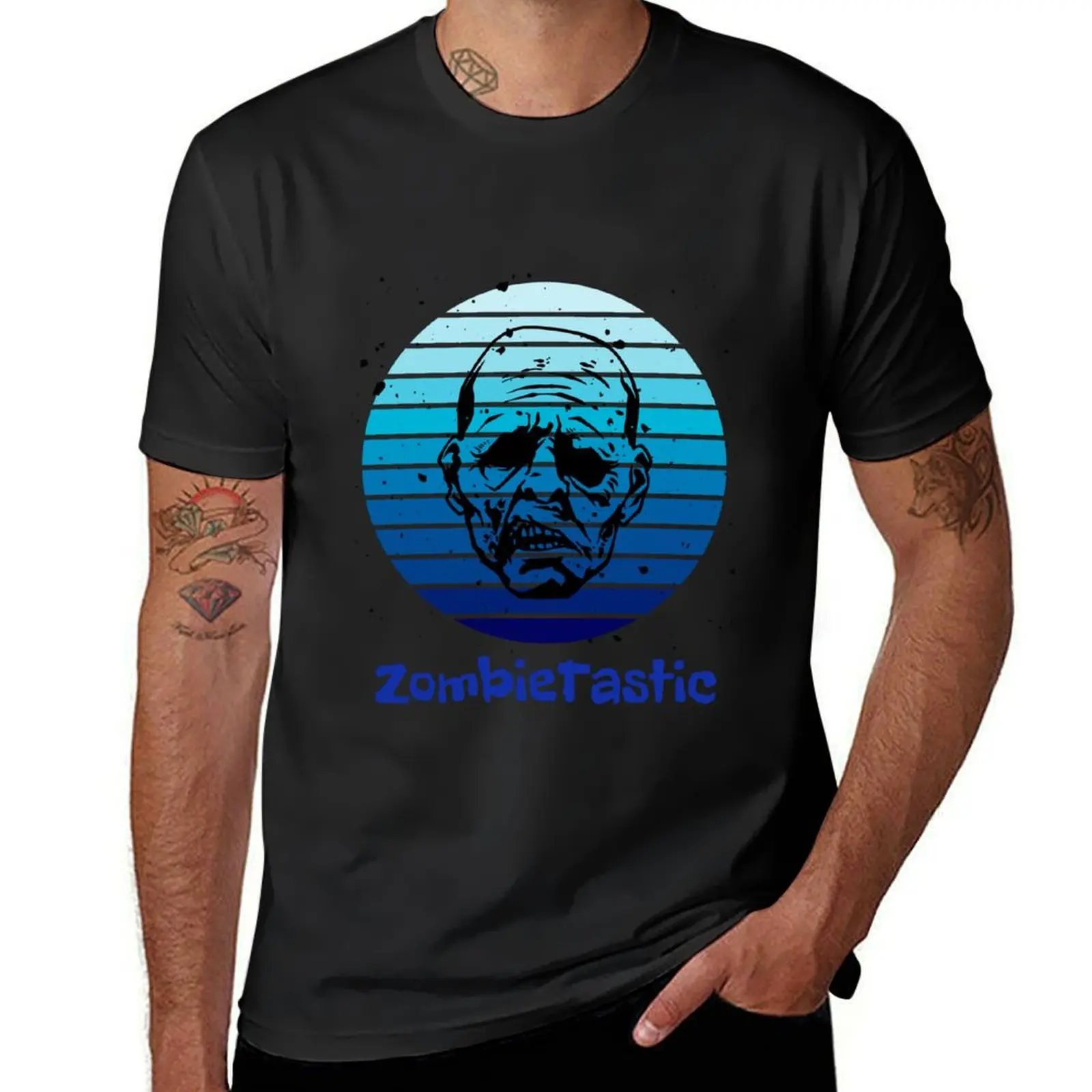 

zombie ZombieTastic T-Shirt shirts graphic tees summer top oversized t shirt men