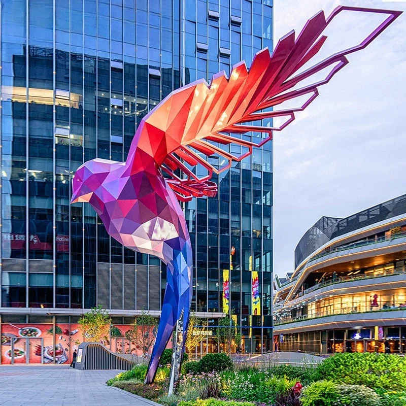 حديقة خارجية بلازا تجارية للتجميل في المدينة المناظر الطبيعية 3 #2