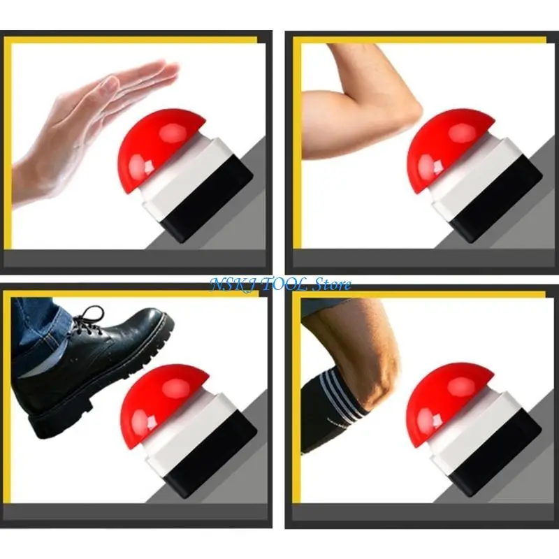 

L8RC Waterproof Spherical Mushroom Head Emergency Stop Button Switches Locking Designs Stop Switches for Quick Power Cut