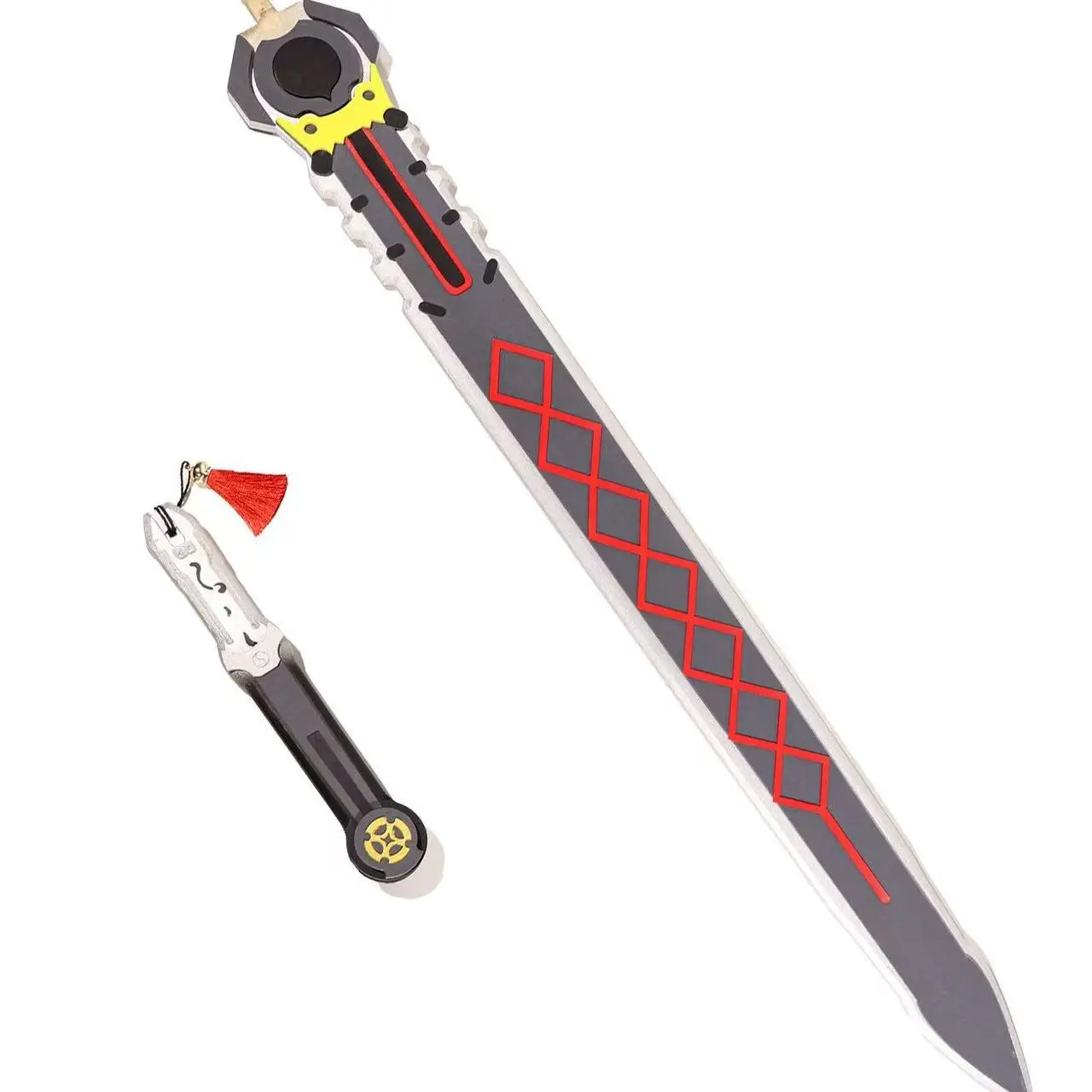 لعبة أسلحة السيف Yeshunguang Zenless Zone Zero Cosplay Props نموذج ملحقات أزياء حفلات الهالوين وأعياد الميلاد