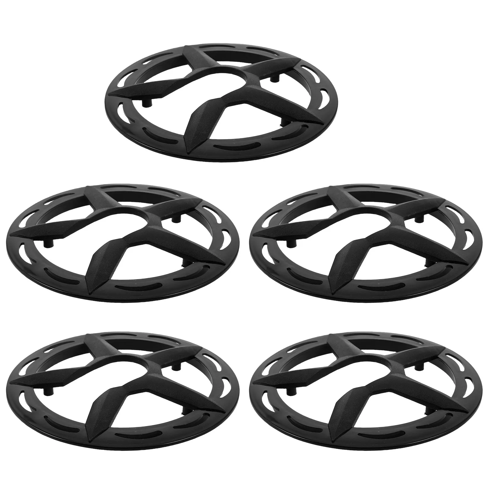 

Комплект из 5 пластиковых защитных колпачков для звездочек велосипеда, легкие, для 42T 4-отверстных шатунов, для горных и шоссейных велосипедов