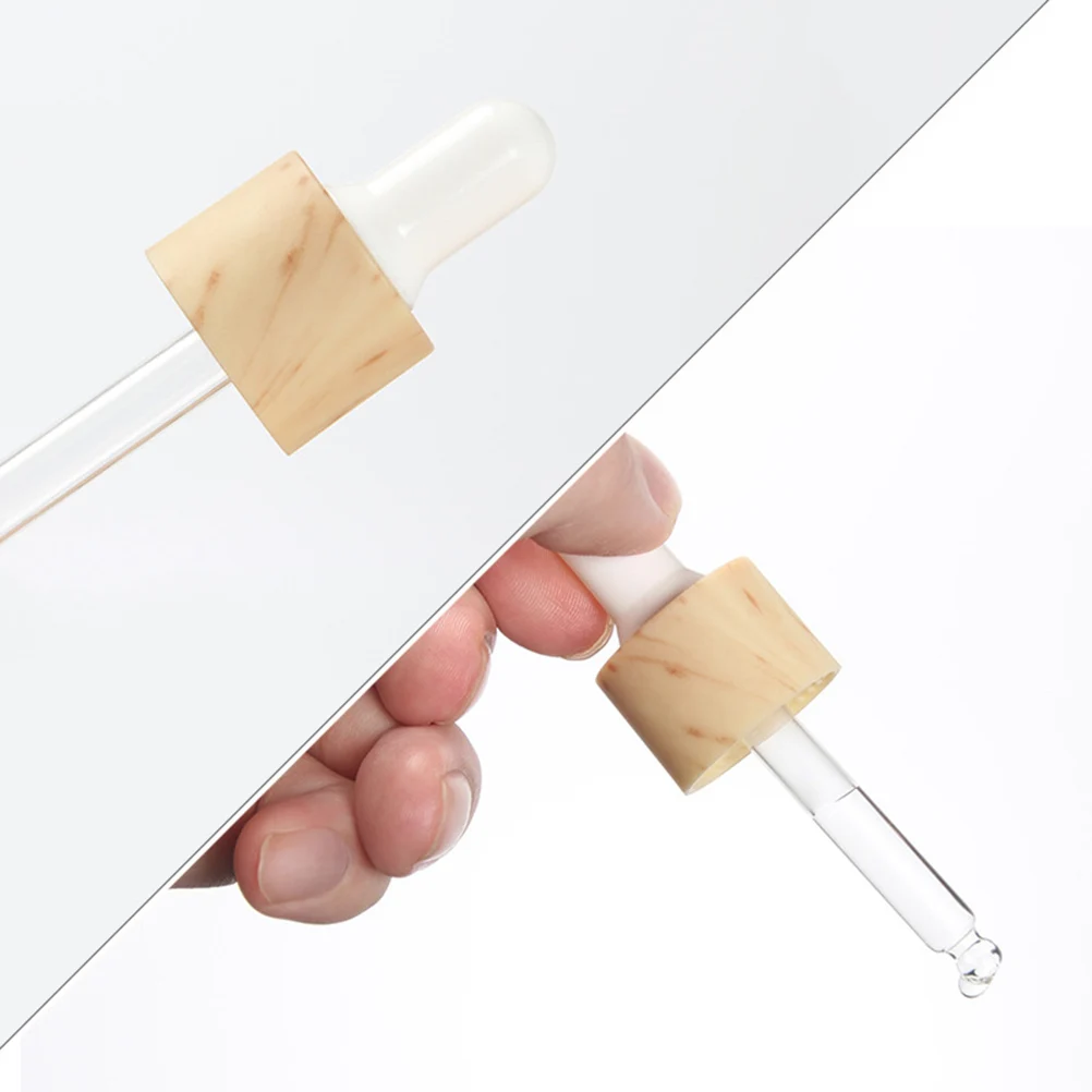 

5Pcs 20Ml Dropper Bottle Frosted Glass Reusable Leakproof Travel Accessories for Cosmetics Lotion Serum Compact Subpackaging