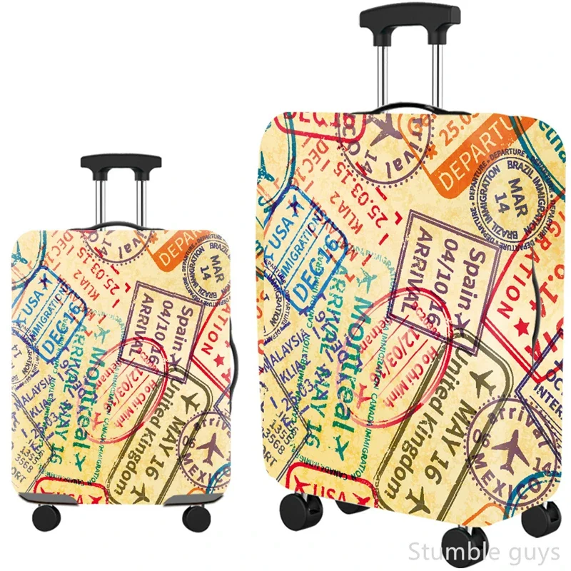 

High Elasticity Anti-Scratch Luggage Cover Protective Dustproof Washable Suitcase Sleeve Sturdy For Vacation 18-32 Inch