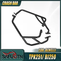 Upper Engine Guard Bumper Crash Bar For Benelli TRK251 BJ250 2018-2025 Motorcycle Falling Protector