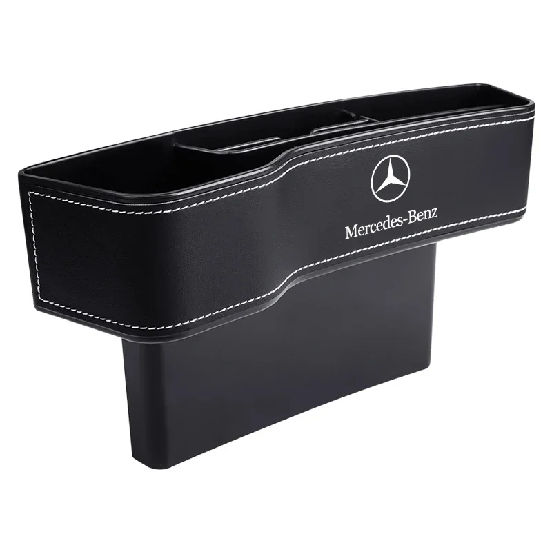 Car Seat Organizer Crevice Storage Box For Mercedes Benz C180 C200 C260 C300 W108 W124 W126 W140 W168 W169 W176 Accessories