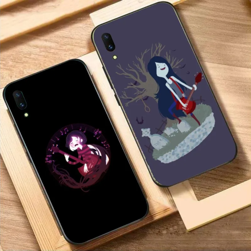 Anime Marceline Mobile Cell Phone Case for Huawei Mate 40 30 20 10 Pro Lite Nova 9 8 5T Y7p Y7 Black Soft Phone Cover Funda