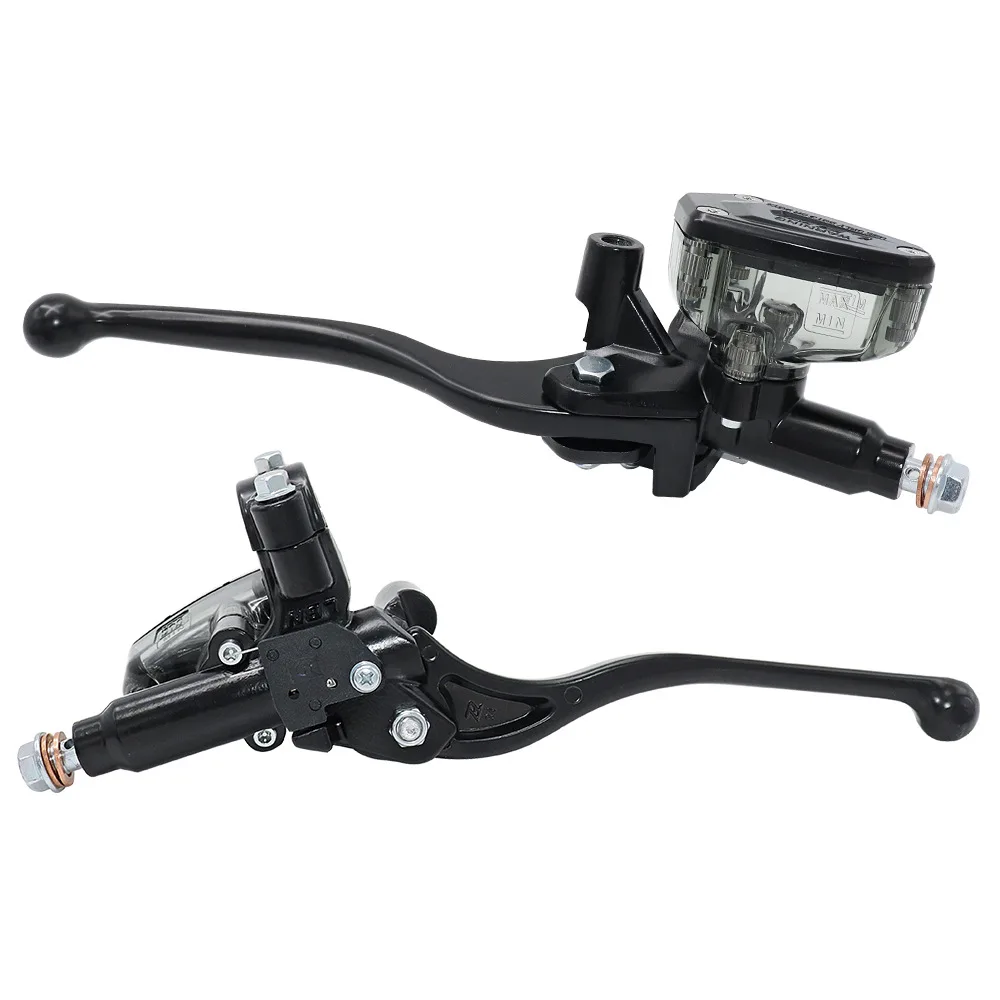 مضخة فرامل الدراجة النارية مضخة فرامل هيدروليكية رافعة دراجة نارية اليسار واليمين العلوي الأمامي والخلفي مضخات الفرامل مضخة القابض الهيدروليكية #4